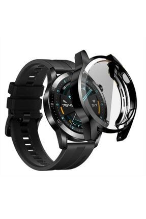 Huawei Watch Gt2 46 Mm Uyumlu 360 Derece Compact Tasarım Kasa Ve Ekran Koruyucu NZH-KRD-KSA-KRY-055