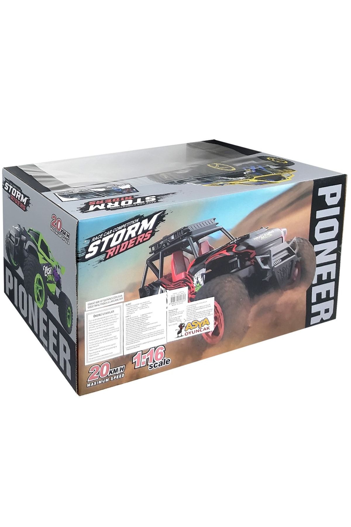 Asya Oyuncak Uzaktan Kumandalı Şarjlı Araba Off Road 18809-uj99-p162 BY8907