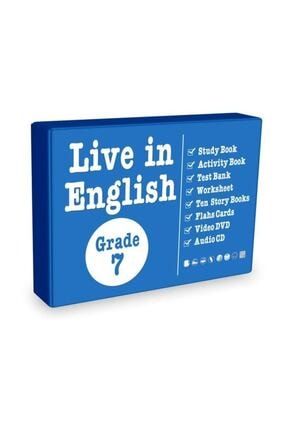 7.sınıf Ingilizce Öğrenme Seti Live In English 9786055033842