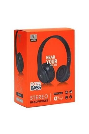 Yetty Yk-30 Extra Bass Mikrofonlu Kulak Üstü Büyük Kulaklık Siyah yetty13654