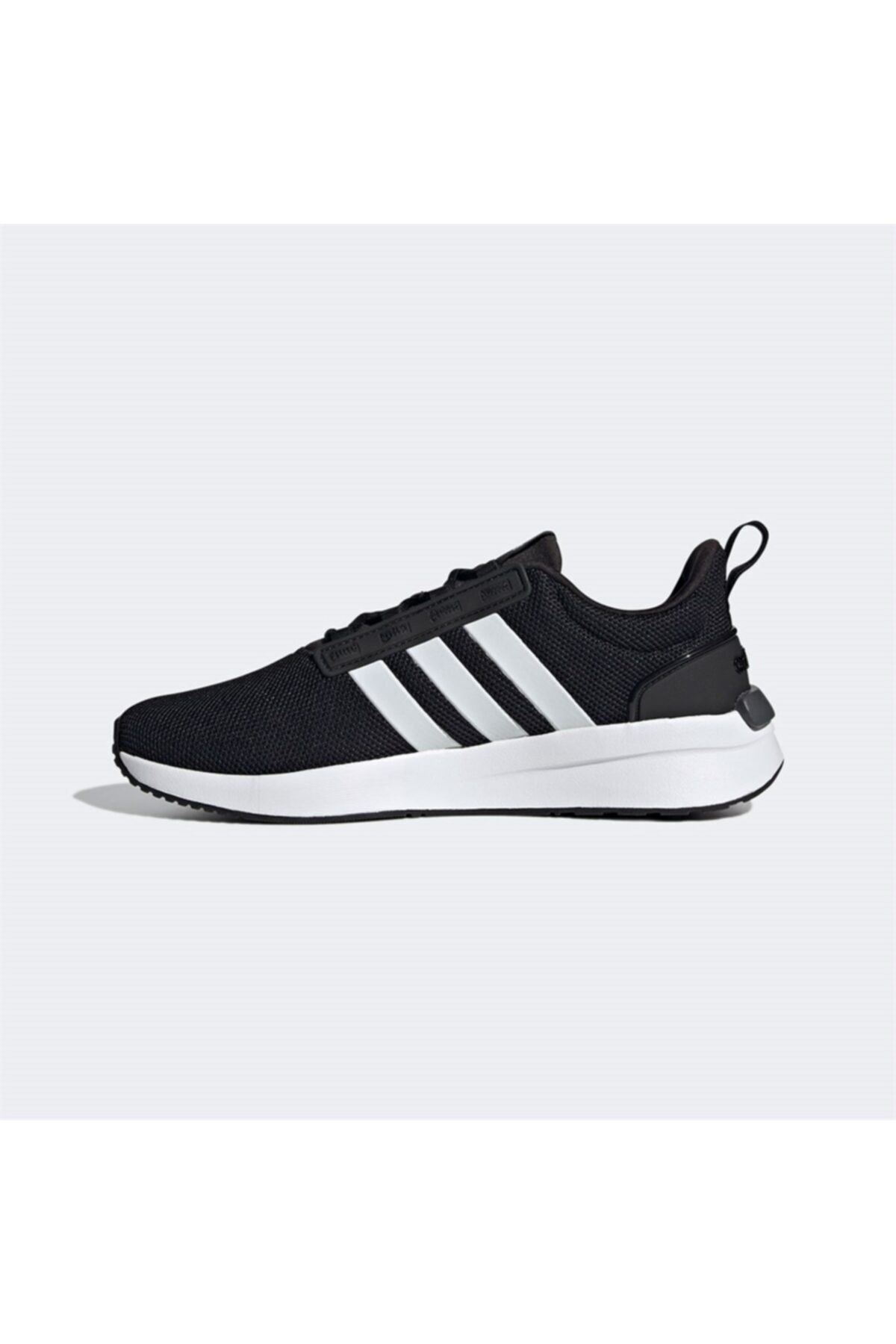 adidas Walking Shoes Black Flat