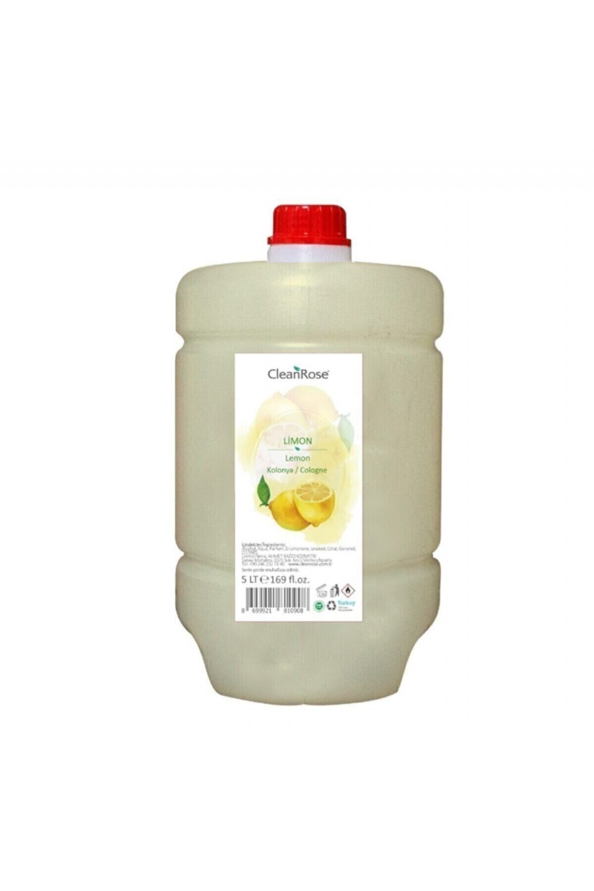 Cleanrose Maxi سایز 5000 میلی لیتر ادکلن لیمویی 80 درجه Clean Rose