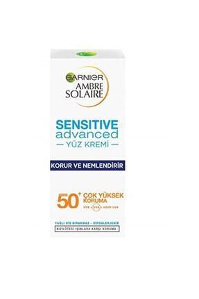 Ambre Solaire Sensitive Advanced Koruyucu Yüz Kremi Gkf50+ 50ml MADENT901223