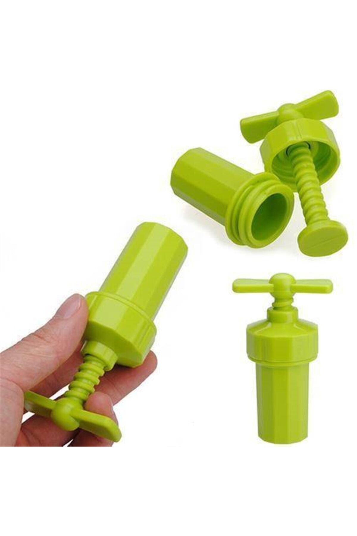 YFHOME Pratik Çevirmeli Süzgeçli Sarımsak Ezme Parçalama Doğrama Aparatı