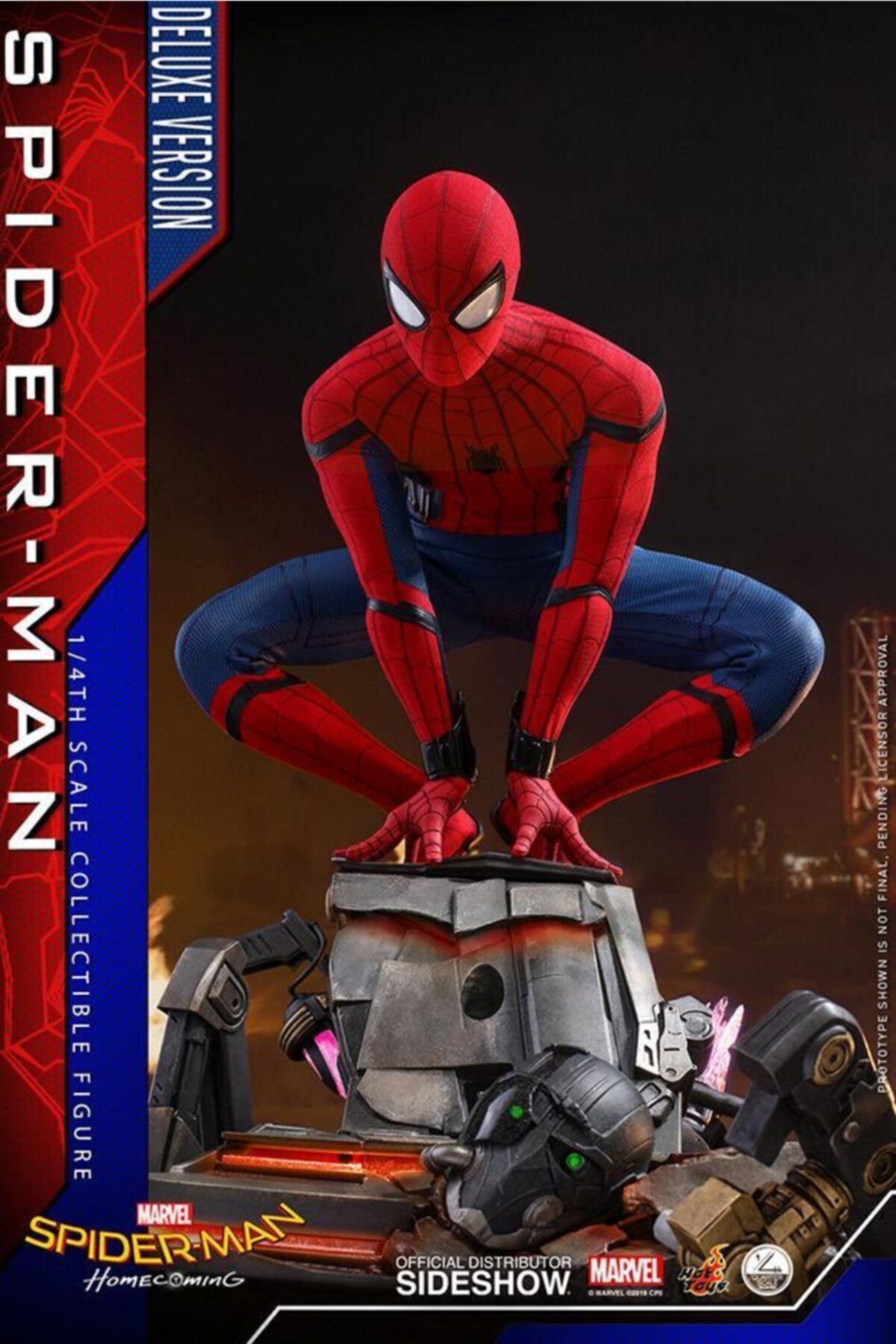 Hot toys top spider man deluxe