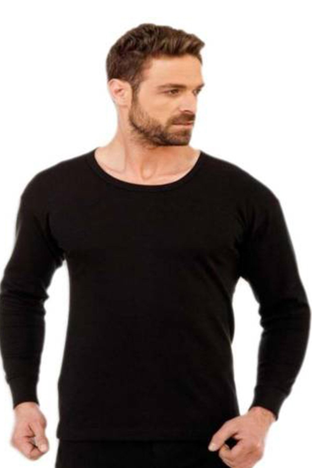 Tutku-Ανδρικό Thermal Top - Εσωρούχο Μαύρο Χρώμα 1