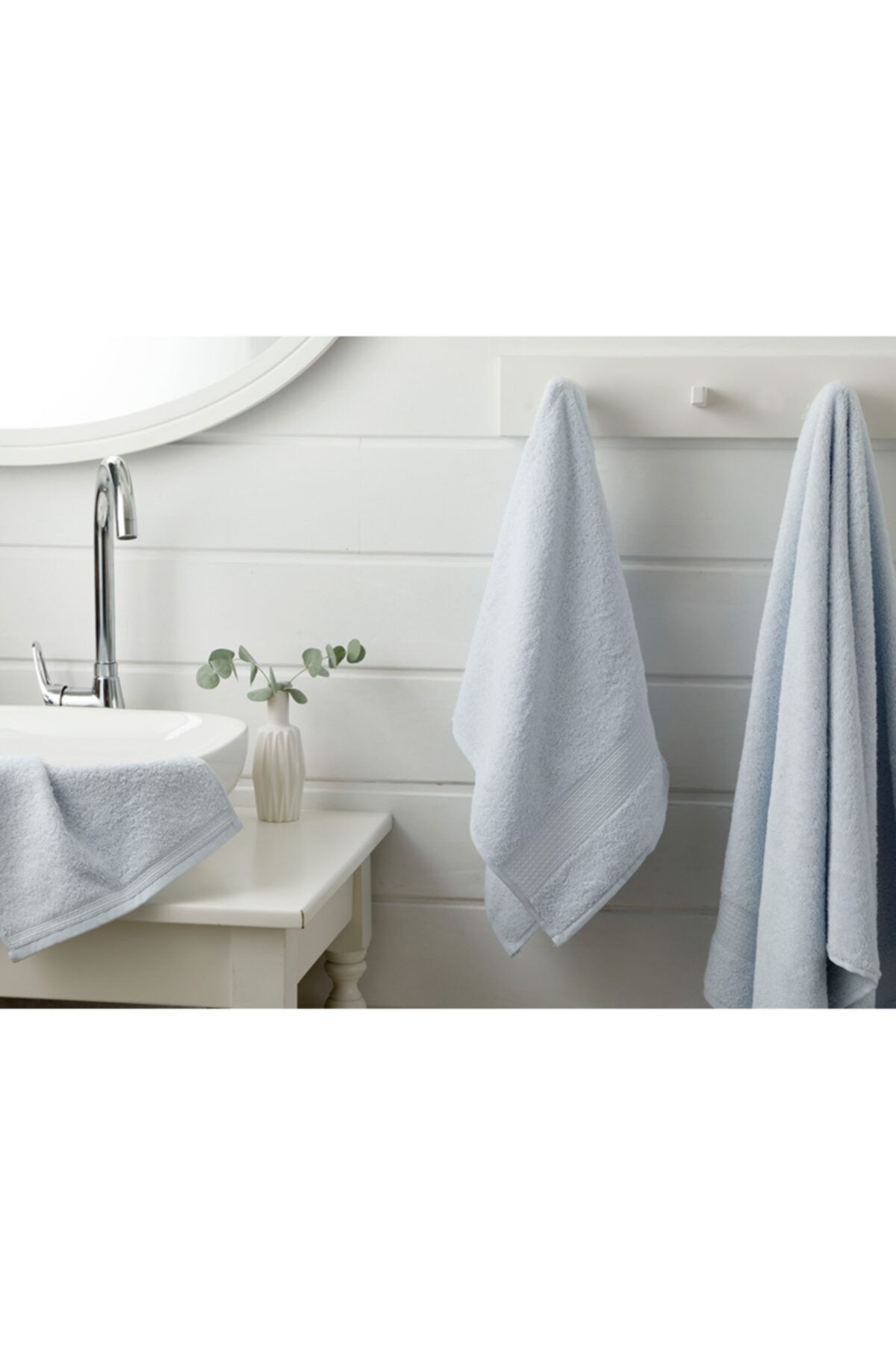Pure Basic Banyo Havlusu 100X150 Cm Mavi