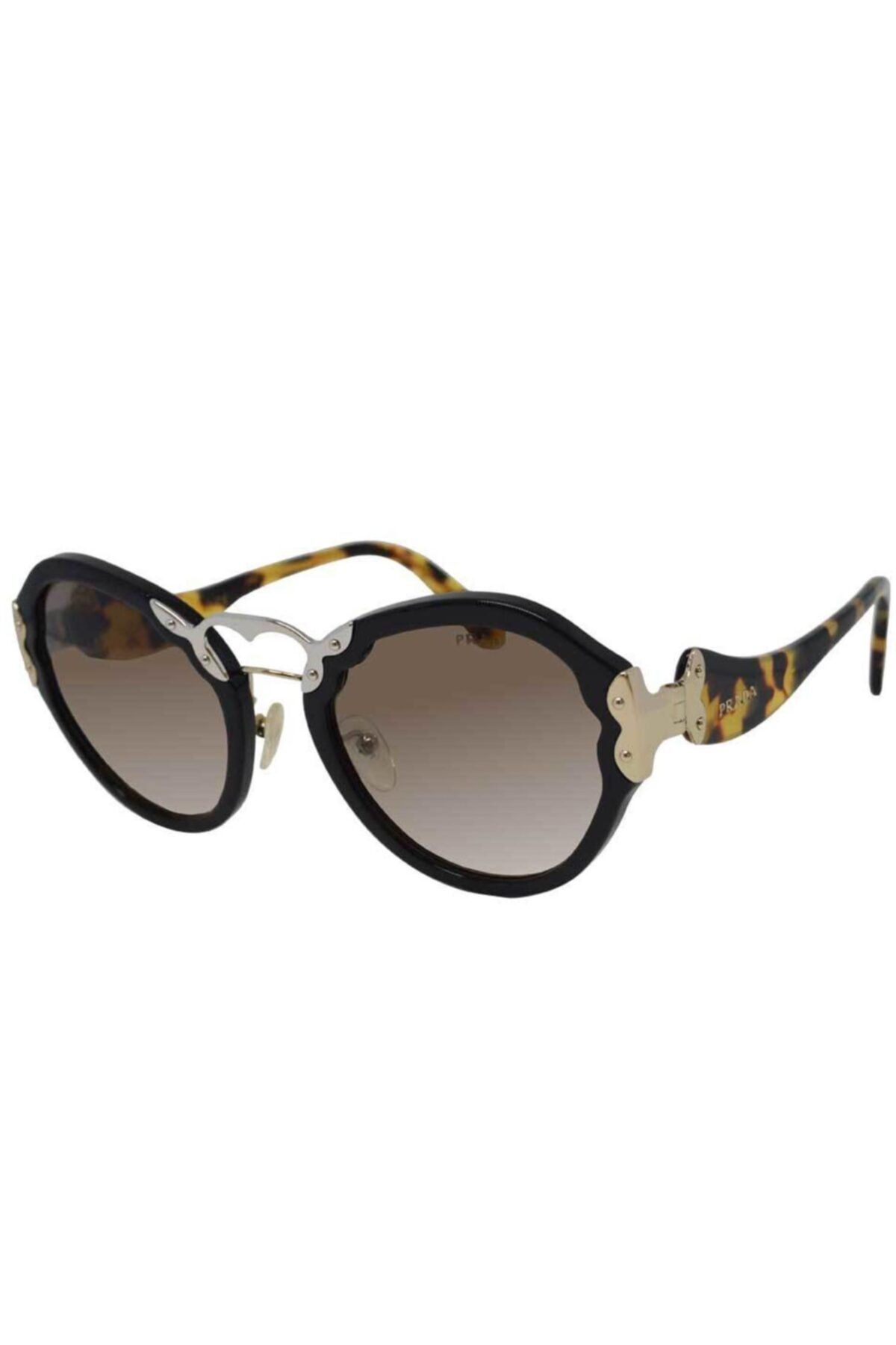 عینک آفتابی مشکی زنانه Spr09t 1ab 3d0 54 Prada