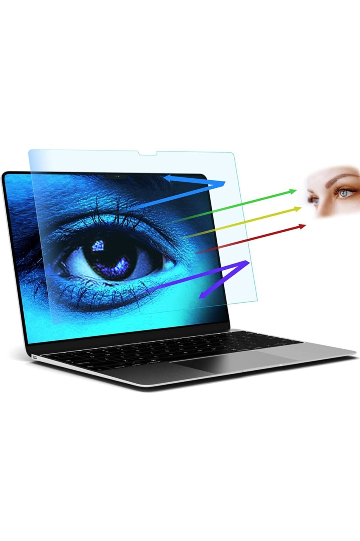 Macbook 14.2' 2021 Uyumlu Nano Cam Esnek Ekran Koruyucu M1 Pro Çipli 2