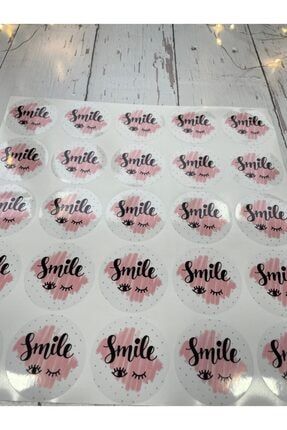 Smile Şeffaf Sticker 302