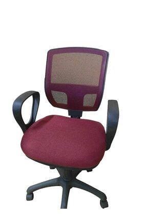Fileli Büro Ofis Çalışma Koltuğu Tekerli Döner Sandalye KLT0104
