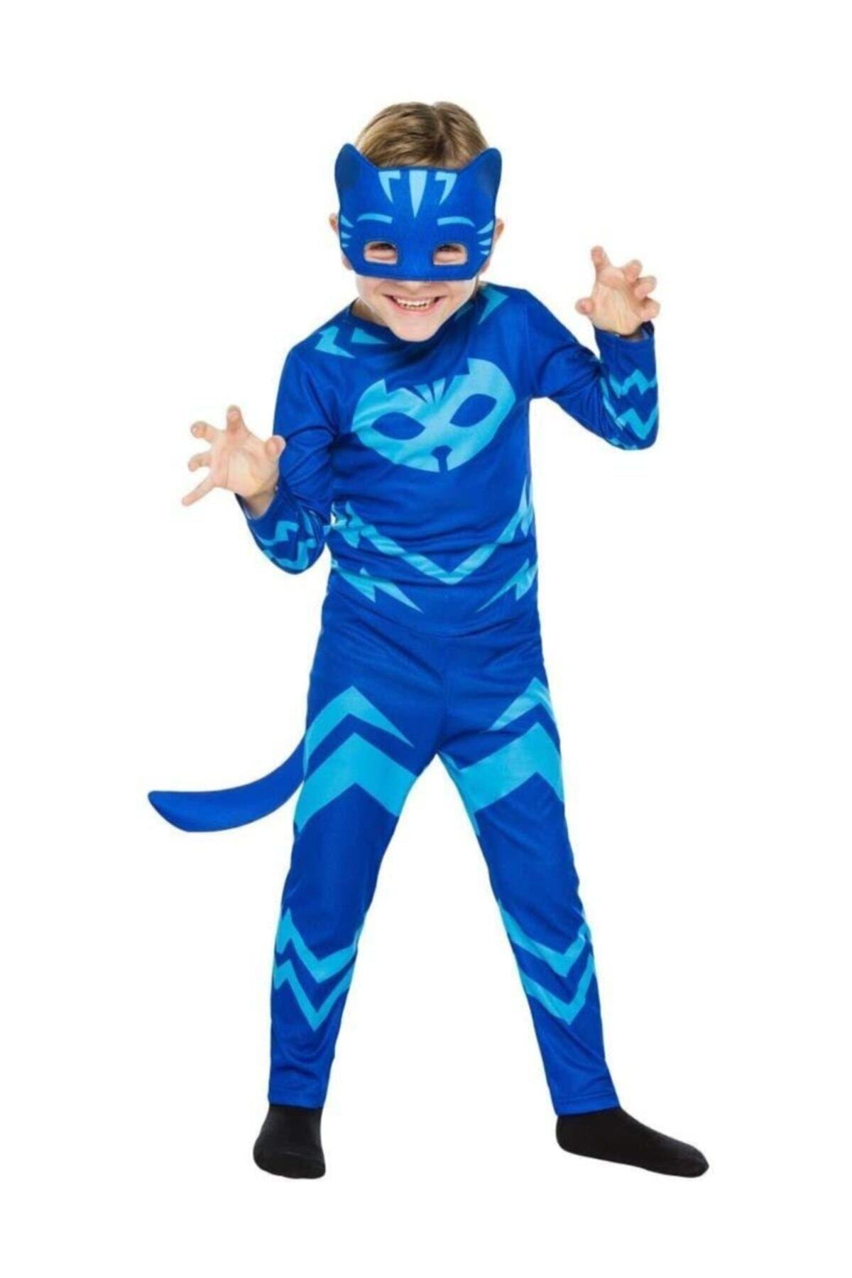 Maskeli Kedi Çocuk Kostümü - Pijamaskeliler Kostümü