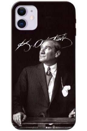 Iphone 11 Uyumlu Mustafa Kemal Atatürk Silikon Kılıf 2446-m350