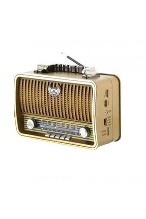 Md-1909 Bt Bluetootlu Nostaljik Radyo Büyük Boy - Nostalji Bluetooth Radyo PRA-5302114-0452