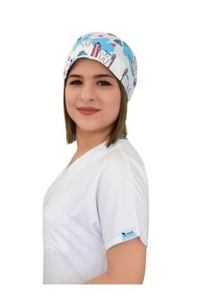 Sağlıklı Dişler Temalı Doktor Hemşire Hastane Cerrahi Bonesi osst-2436342
