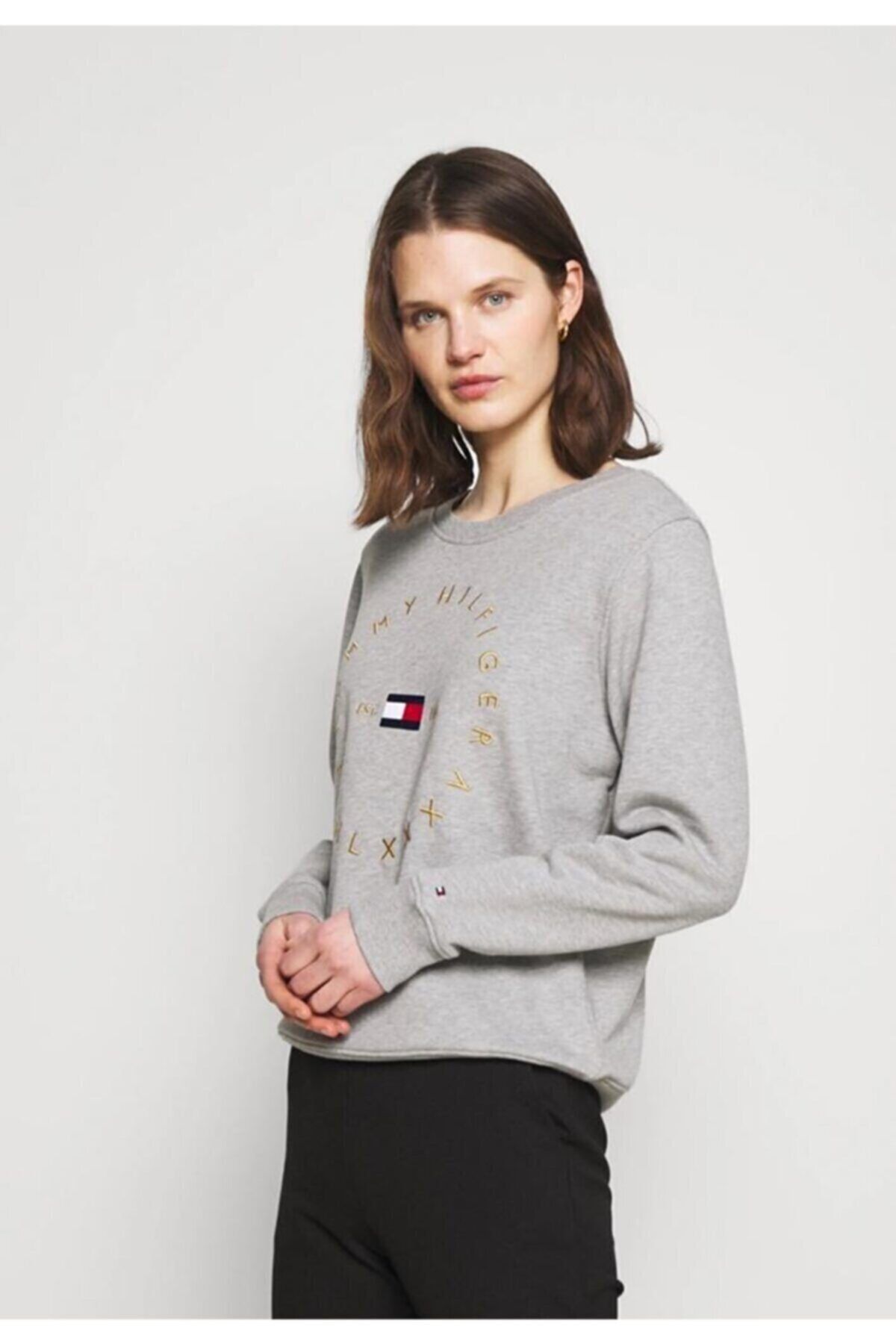 Tommy Hilfiger Organic Cotton Regular Circle Sweatshirt Ww0ww29435