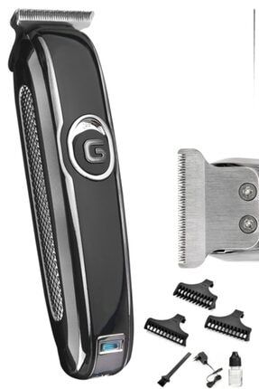 Saç Kesme Makinesi Şarj Edilebilir Ayarlanabilir Çelik Bıçak Profesyonel Saç Kesme Saç Düzeltici VGR V-030