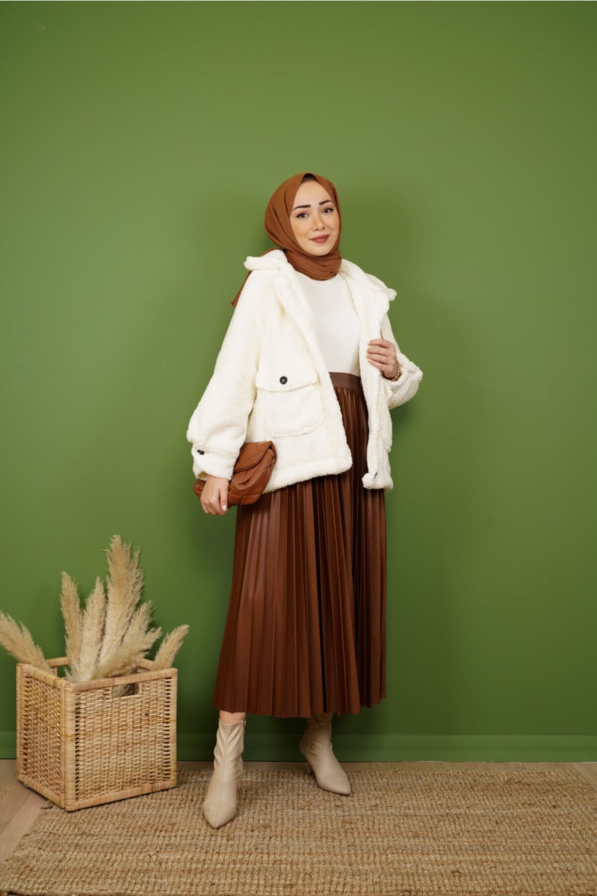 Tan colored skirt on sale