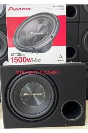 Pıoneer Ts-a300d4 30cm Subwoofer 1500wat 500rms Ciftt Bobin Bass TS-A300D4