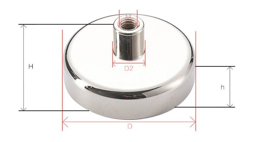 Neodyum Balıkçı Mıknatısı - Magnet Fishing