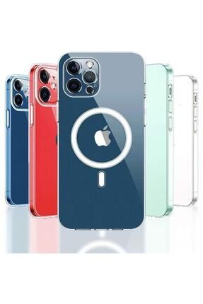 Apple Iphone 13 Pro Kılıf Magsafe Magnetic Crystal Case 86magesafe12