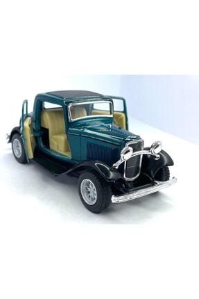 1932 Ford 3-window Coupe - Çek Bırak 5inch. Lisanslı Model Araba, Oyuncak Araba 1:34 KT5332D