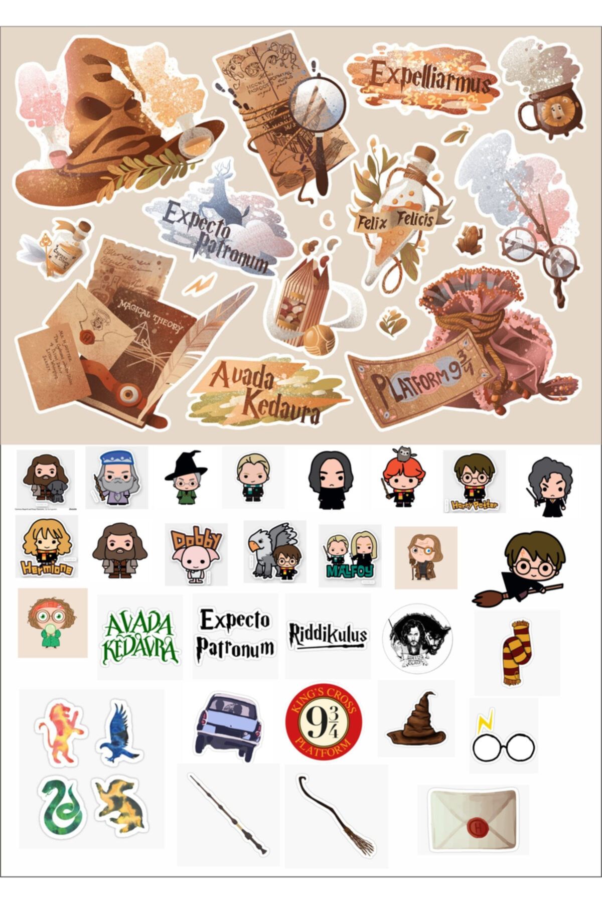 Harry potter sticker 2025 set