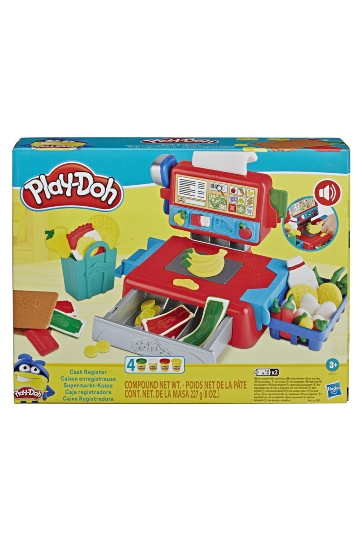 DetoksHome E6890 Play-doh Market Kasası Oyun Seti / +3 Yaş