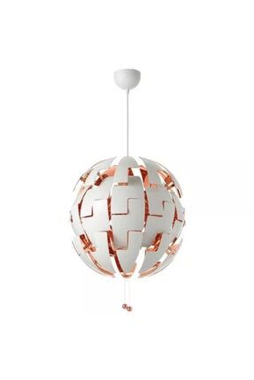 Ikea Ps 2014 Ödüllü Sarkıt Lamba, Beyaz-bakır Rengi HOMHET-403.049.00