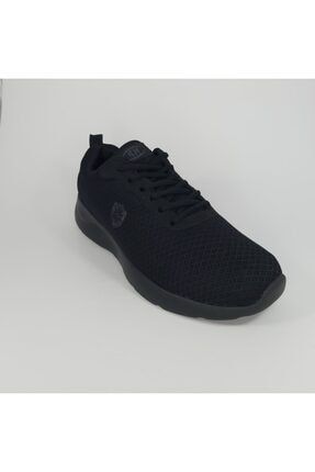 Unisex Z1176 Siyah Örgülü Bağlı Comfolite Iç Taban Spor Ayakkabı