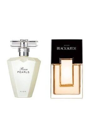 Black Suede Erkek Parfüm Edt 75 Ml. - Rare Pearls Edp 50 Ml Kadın Parfümü Fırsatı rareblackkk