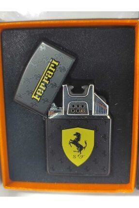 Ferrari Logolu Usb Şarjlı Çakmak zefnaturel9456