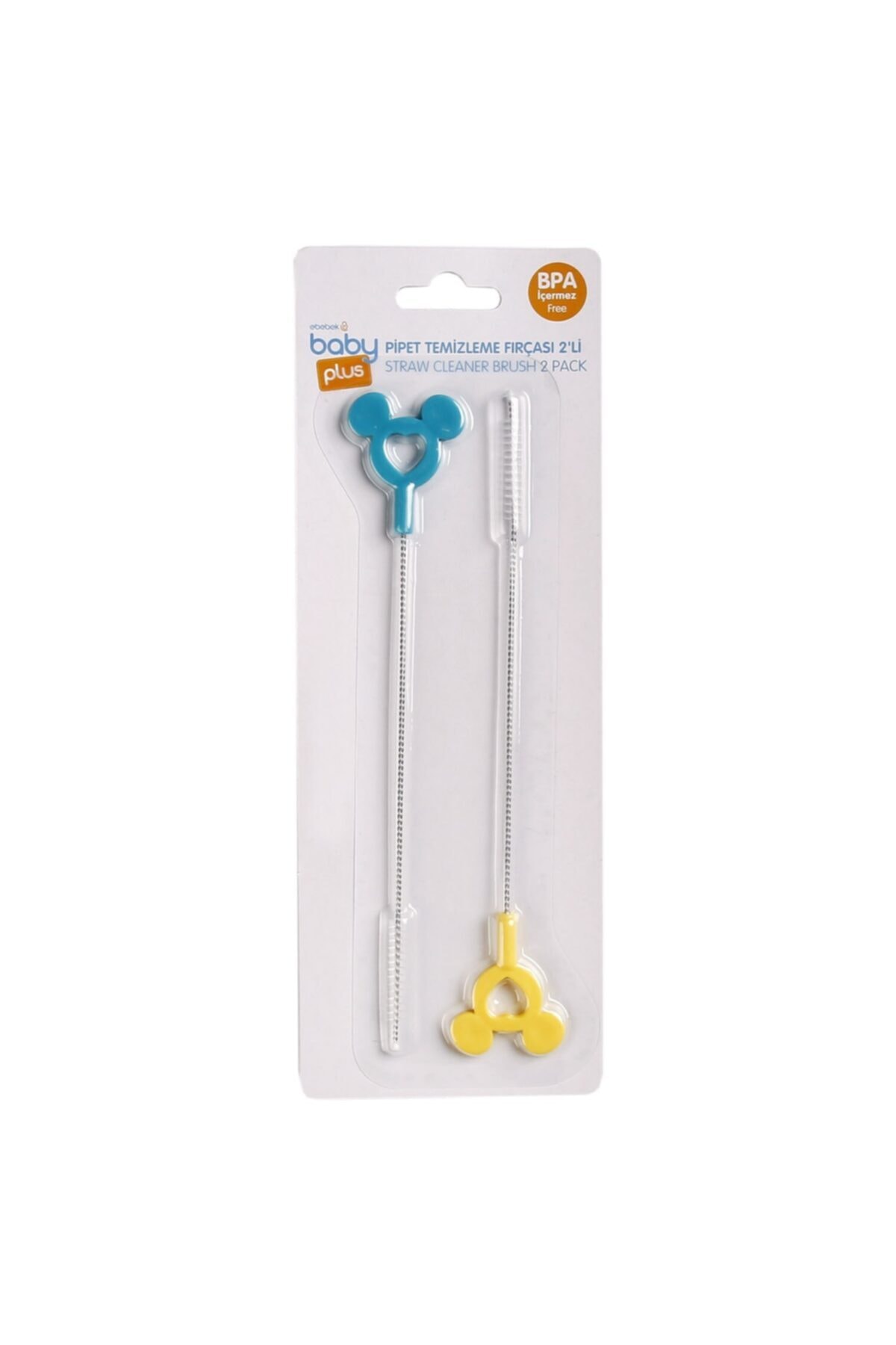 Baby Plus Pipet Temizleme Fırçası İkili