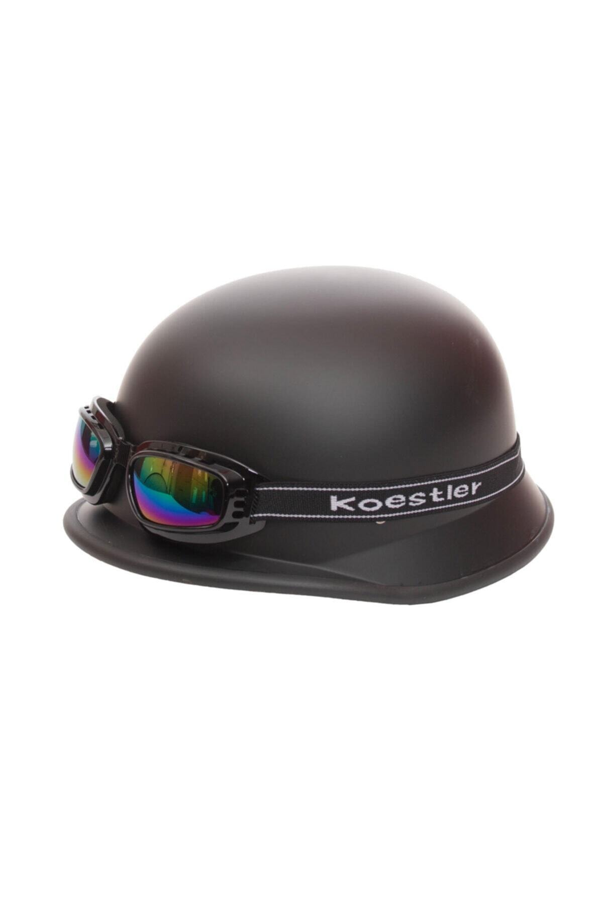 Tex | Elf 130 Yarım Miğfer Kask + Gözlük Dahil