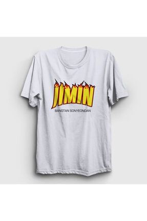 Unisex Beyaz Thrasher K Pop Jimin Bts T-shirt 272348tt
