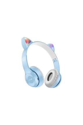 Wireless Cat Ear Ledli Kulak Üstü Bluetooth Kulaklık Kedi Kulağı Tasarımlı DEXMONCATEAR