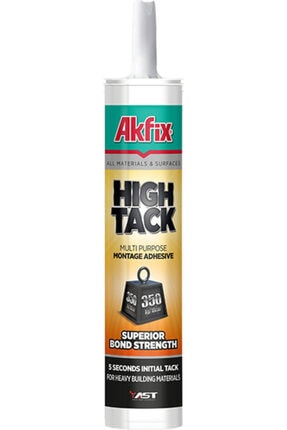 Akfix High Tack Ast Montaj Yapıştırıcı Beyaz 290ml