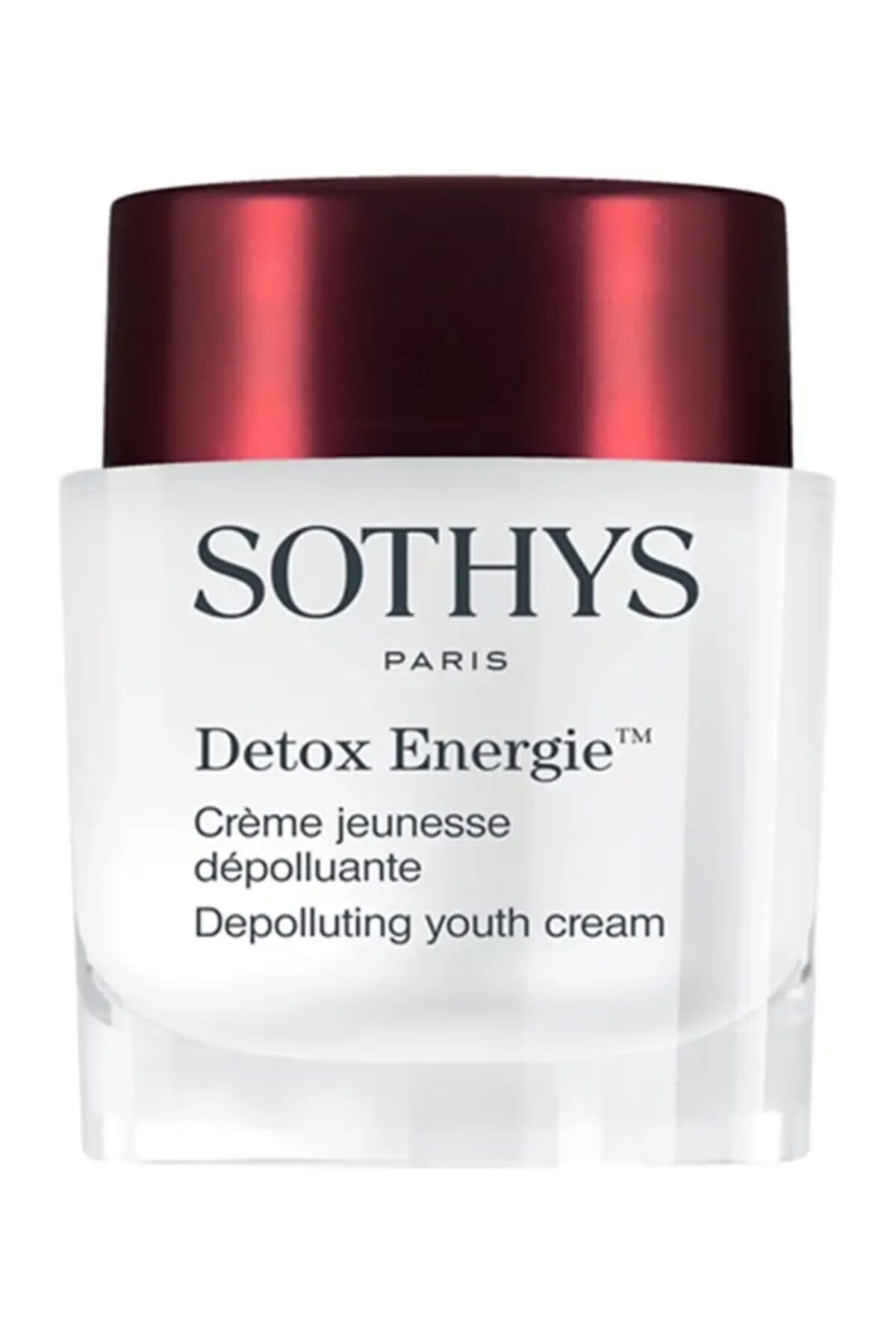 Sothys Detox Energie™ Depolluting Youth Cream Enerji Verici ve Yeniden Dengeleyici Bakım Kremi 50 ml