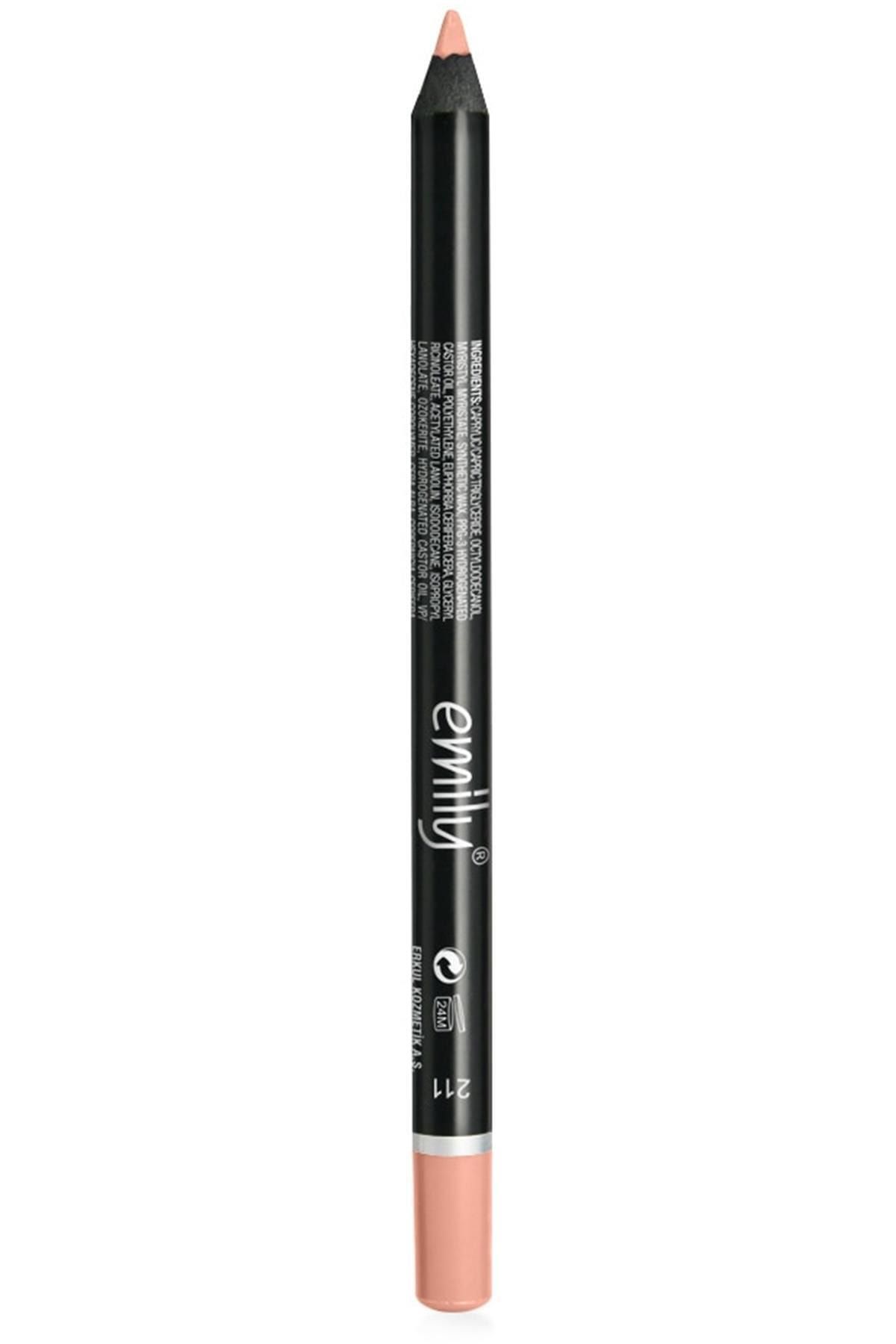 : Emily Long Lasting Lip Pencil Dudak Kalemi 211