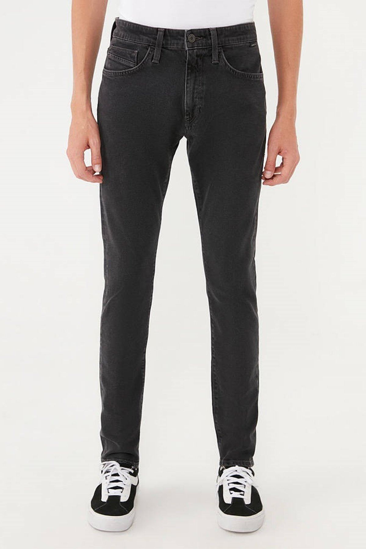 شلوار جین مردانه لئو 90S GREY JEAN 0076235214 Mavi