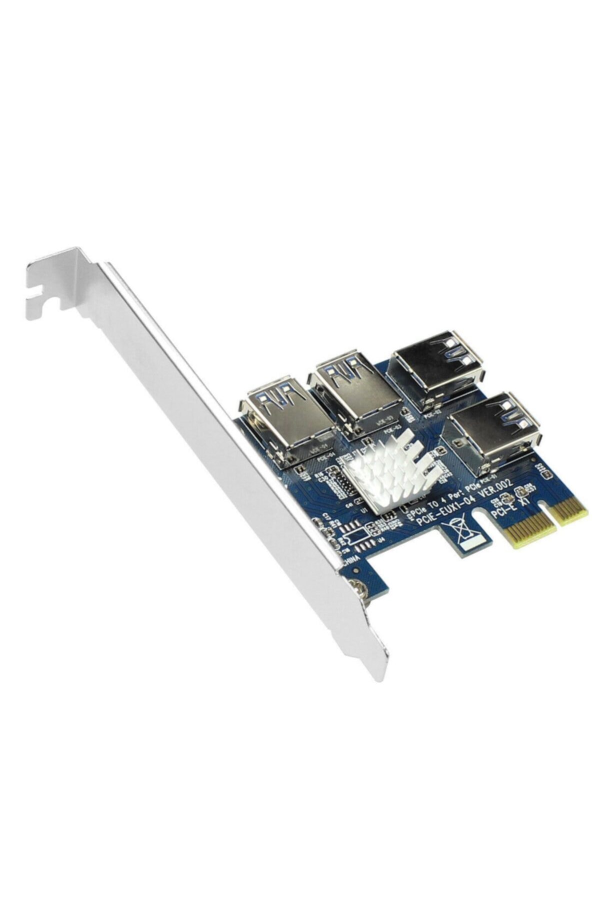 Pcı Express Çoklayıcı 1x4 16x Yuva Pcı-e Genişletici Yükseltici Kart Çoğaltıcı 2