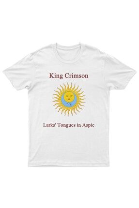 King Crimson Unisex T-shirt Beyaz BET5442
