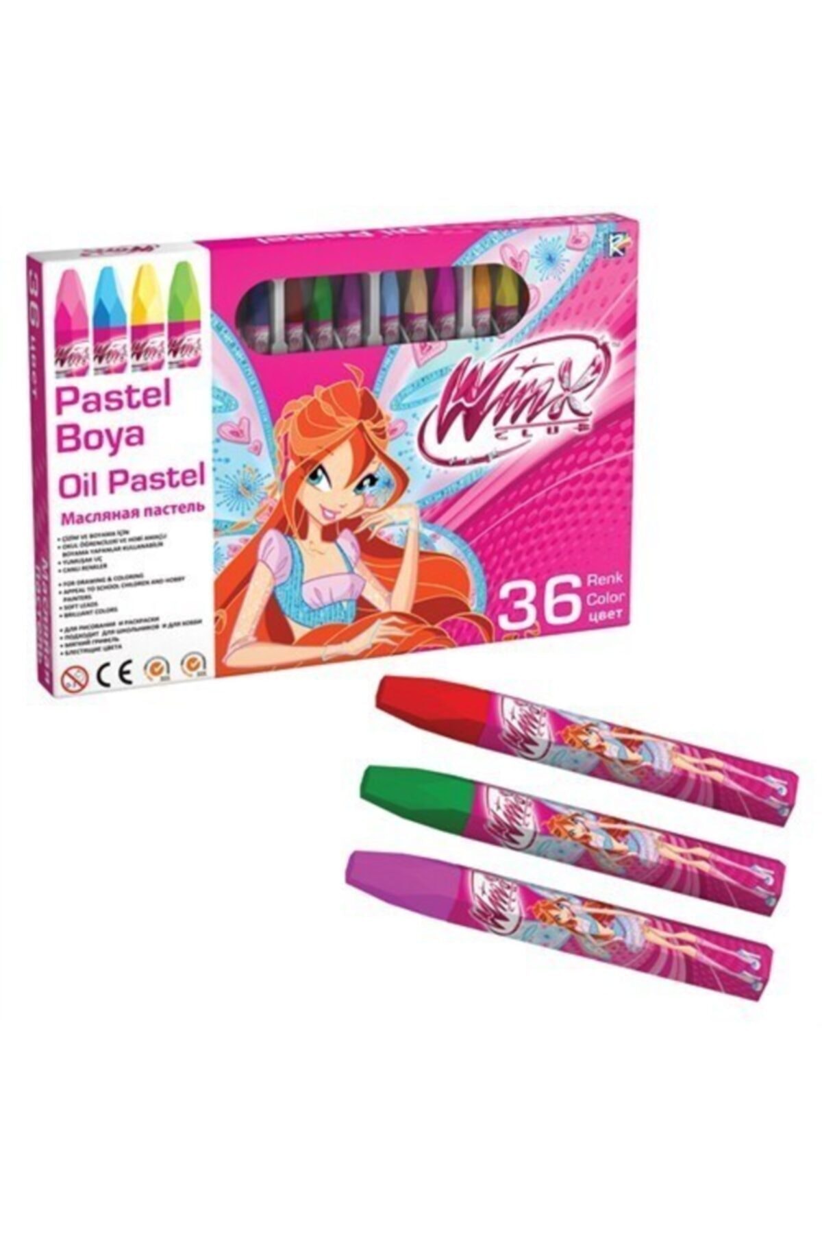 winx club Pastel Boya (36 Renk) 8692182654373