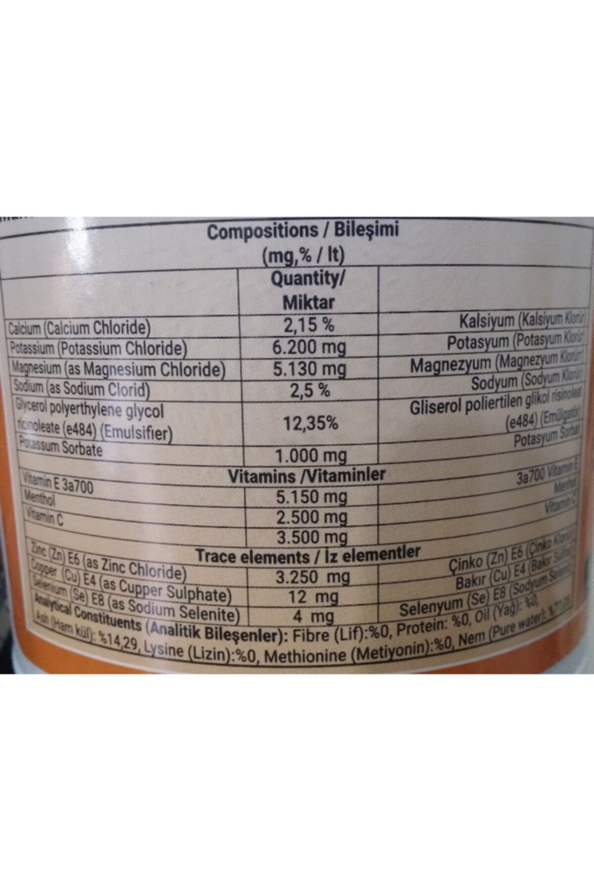 Avian Anti-stress Lyte Verim Düşüklüğü Önleyici 1 Lt 2
