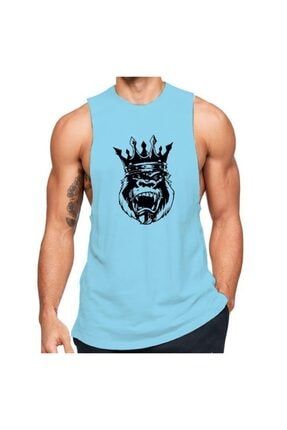 King Kong Sıfır Kol Fitness Atleti BLCK710636