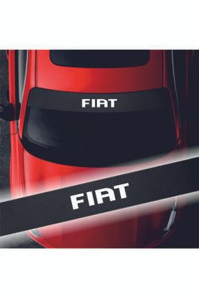 Fiat Fiorino Karbon Ön Cam Oto Sticker 04753