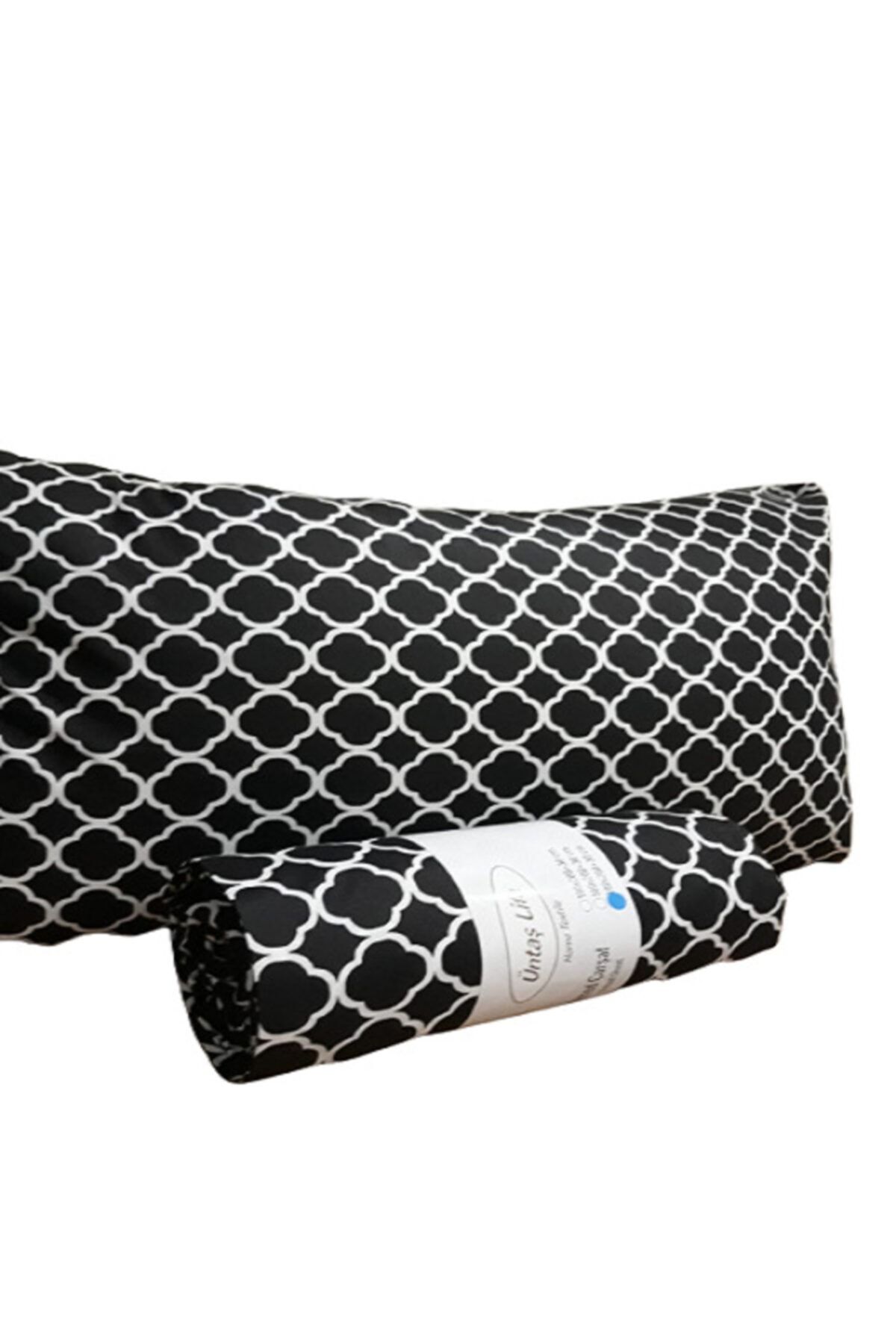 üntaş-Life Black Damak Single Elastic Sheet +1 Pillow Case Ecsiyahdamak100 2