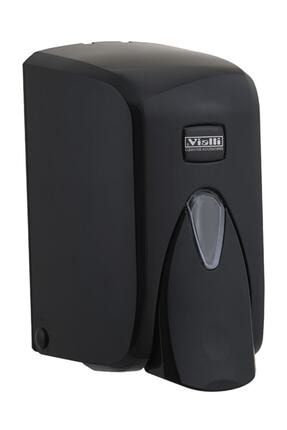 Siyah Hazneli Sıvı Sabunluk Dispenseri Aparatı S5b 500 gr SG0045