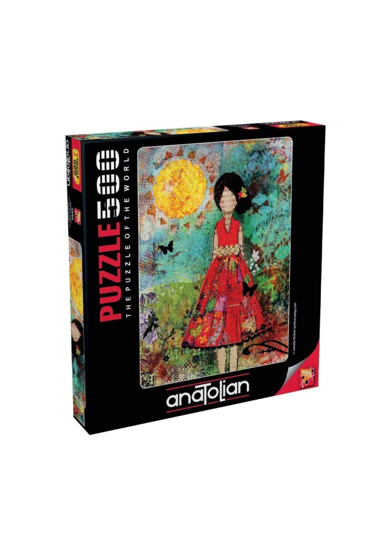 Anatolian Puzzle Güneşe Doğru / 500 Parçalık Puzzle, Kod:3599