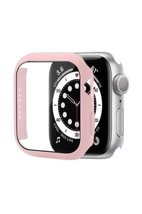 Uyumlu Apple Watch Seri 7 45mm Ekran Koruyucu Kasa Koruyucu Renkli Watch Prorector watchgard1-888